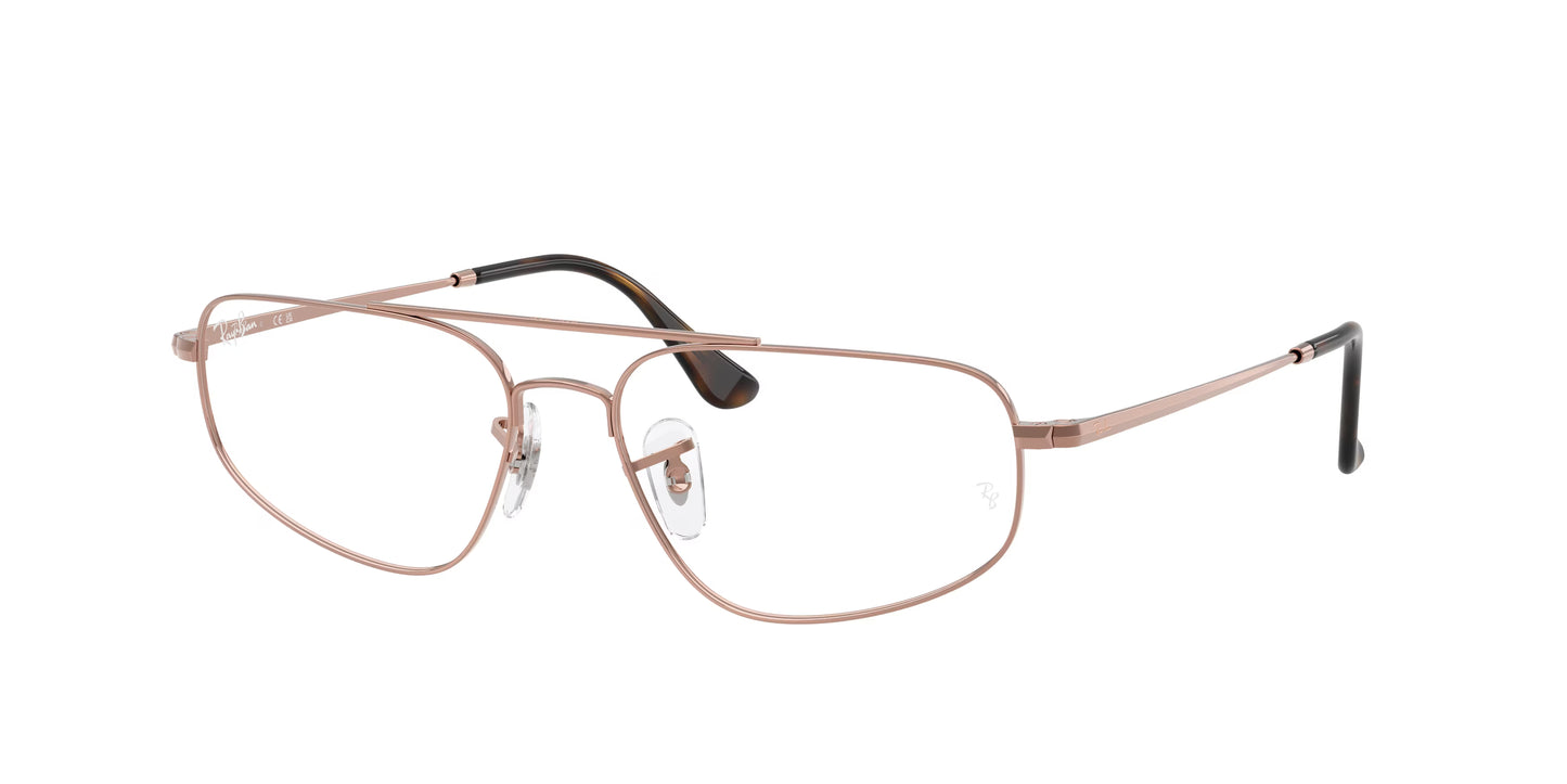 Occhiali da vista Ray-Ban RX6550 – Stile Aviator Geometrico
