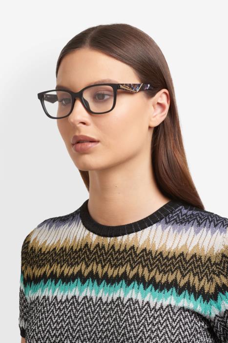 Occhiali da Vista Missoni MIS0248/G – Acetato con Dettaglio Zig-Zag 3D