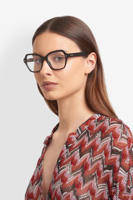 Occhiali da Vista Missoni MIS0258 – Linea Leisure, Acetato con Zig-Zag Iconico