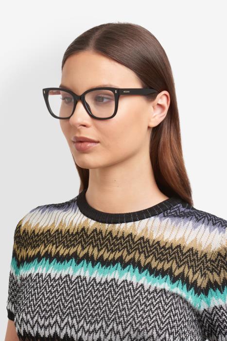 Occhiali da Vista Missoni MIS0259 – Linea Leisure, Acetato con Zig-Zag