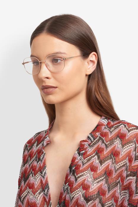 Occhiali da Vista Missoni MIS0262 – Collezione Leisure, Dettagli Zig-Zag Smaltati e Terminali Chevron