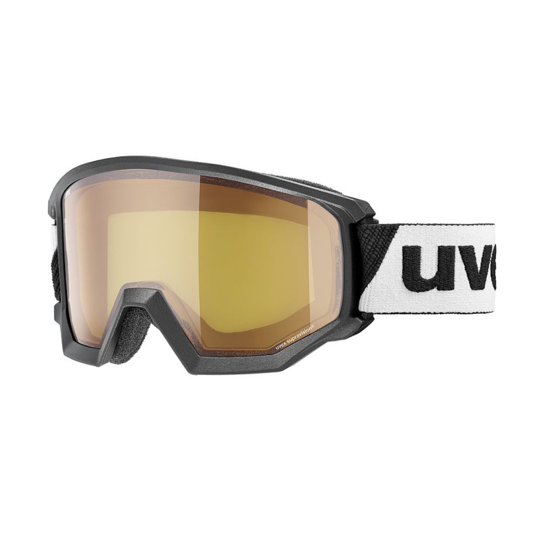 Maschera da Sci Uvex Athletic – Design Angolare, Campo Visivo XL e Prestazioni Pro