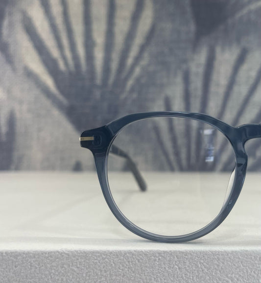 Occhiali da Vista Uomo/Donna A757 | Montatura Tonda in Acetato blu o nera