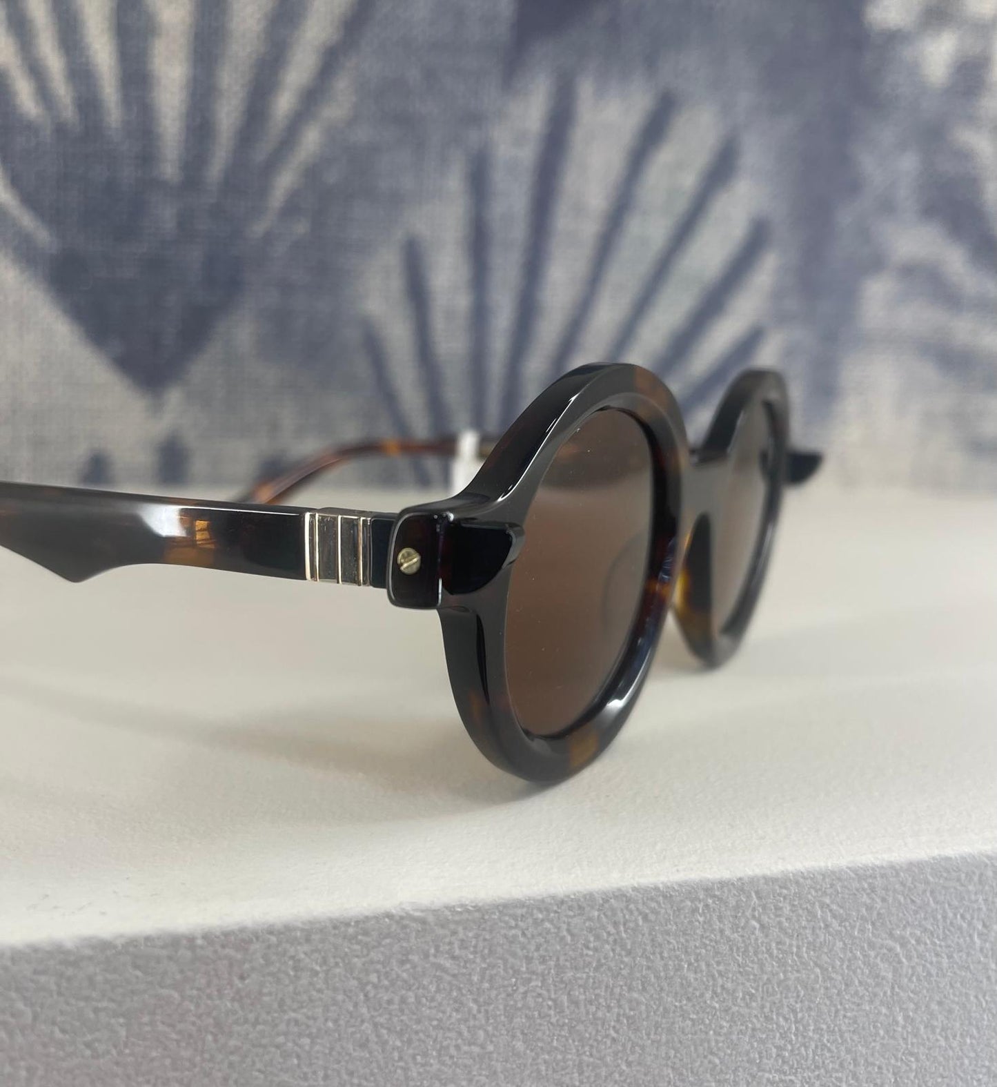 occhiali da sole rotondi havana tartarugato - lenti marroni POLARIZZATE | design vintage unisex