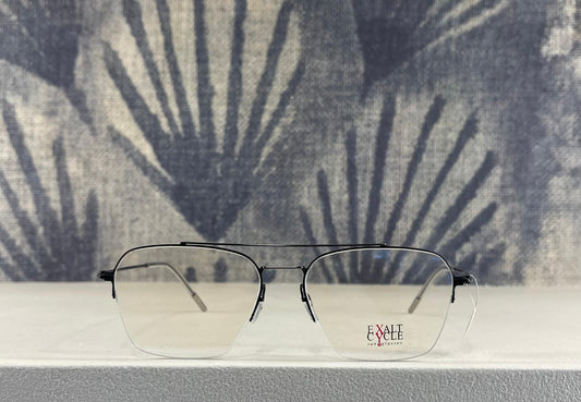 Occhiali da Vista Exalt Cycle – Montatura Semicerchiata in Titanio Armonico