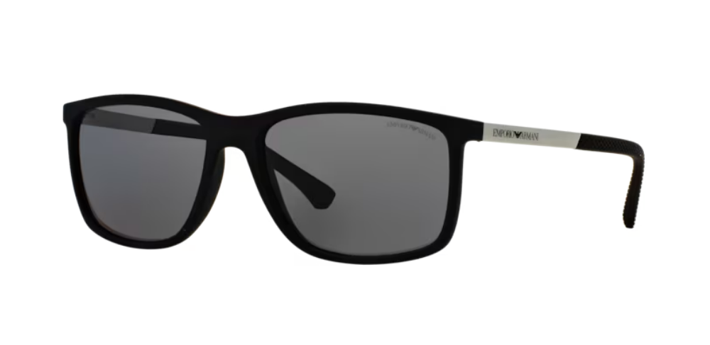Occhiale da sole Emporio Armani EA4058 Polarizzato Nero – Eleganza sportiva e protezione superiore