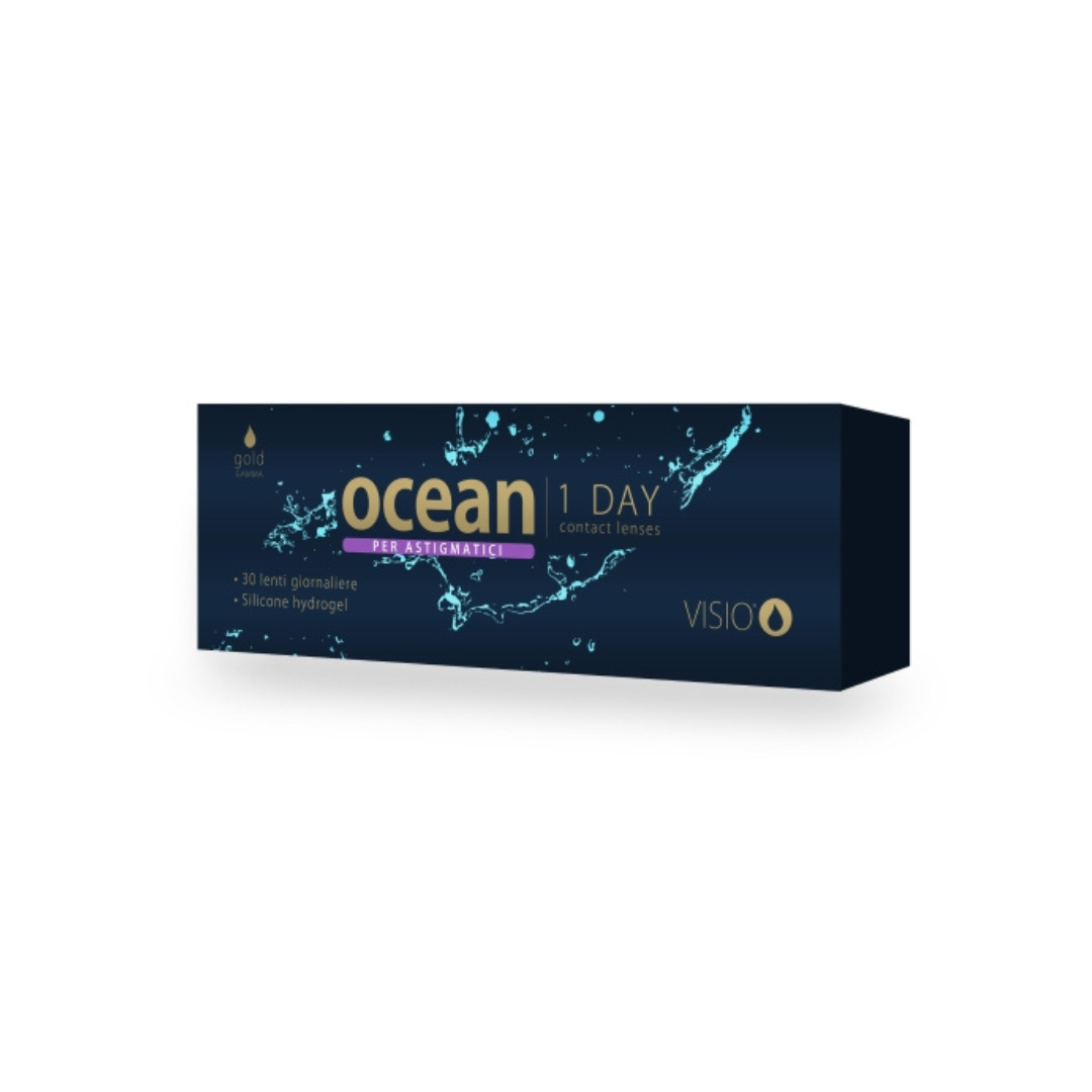 Ocean 1 Day Toric – Lenti a Contatto Giornaliere per Astigmatismo