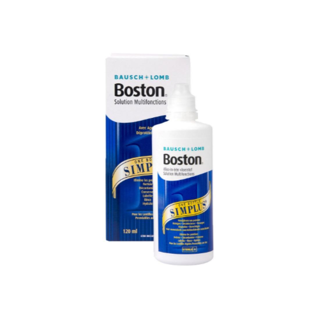 Soluzione Unica Boston Simplus per lenti rigide e gas permeabili 120ml