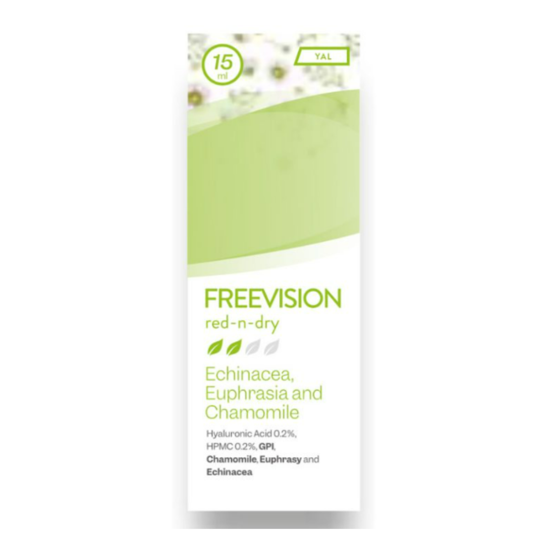 FreeVision Red N Dry 15 ml – Sostituto Lacrimale ad Alta Efficacia