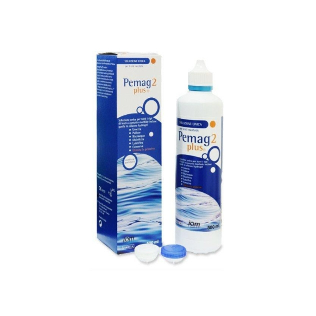 Pemag Plus 2TM Soluzione Unica Antiproteica 500 ml