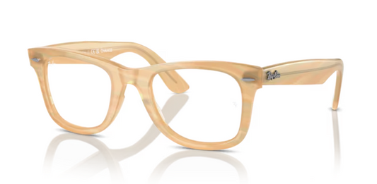 Occhiale da vista Ray-Ban RX4340V Wayfarer Ease – Edizione Change: il classico che si trasforma con la luce