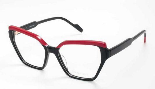 Occhiali da vista Tipi Diversi 6406 Donna – Artigianali, Dettaglio a Contrasto