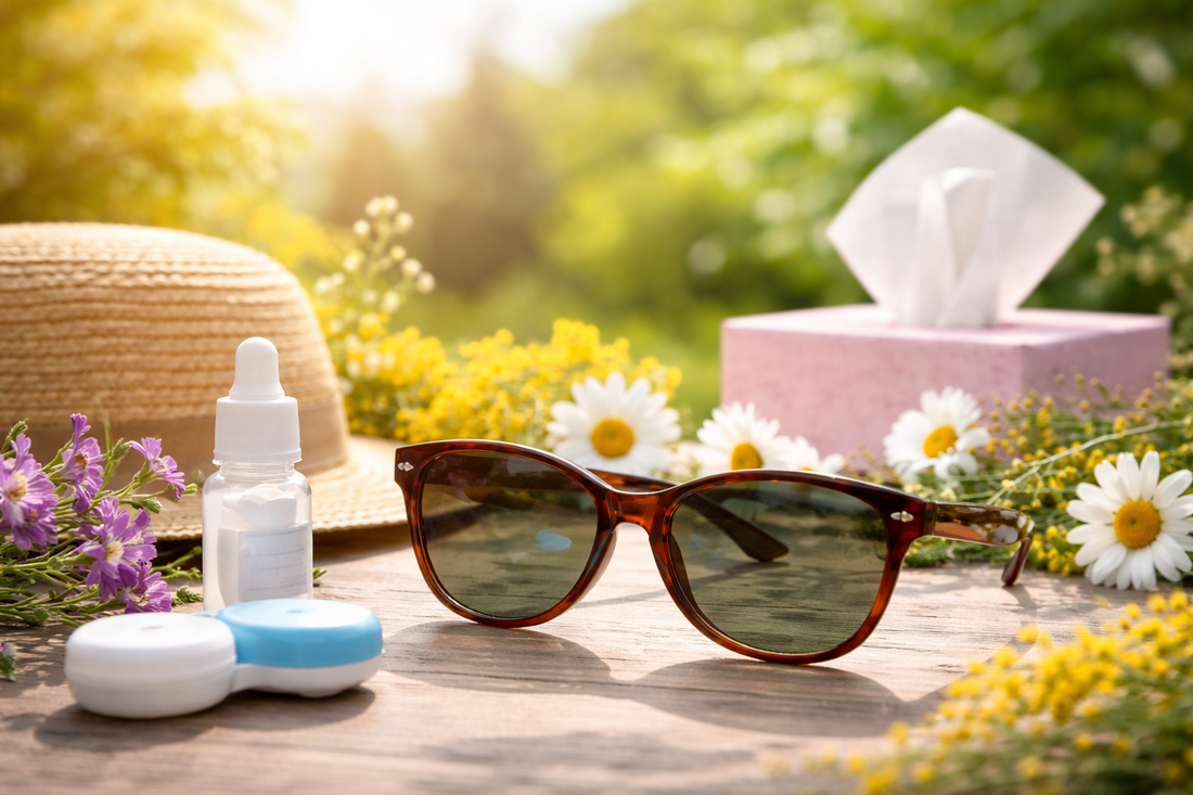 Occhi in primavera: allergie, luce e come proteggerli al meglio