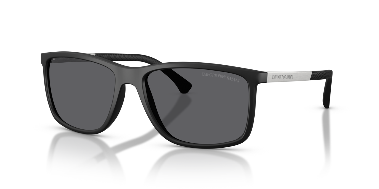 Occhiale da sole Emporio Armani EA4058 Polarizzato Nero – Eleganza sportiva e protezione superiore