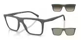 Occhiali da Vista Emporio Armani EA4258 Unisex – 2 Clip Magnetiche per il Sole