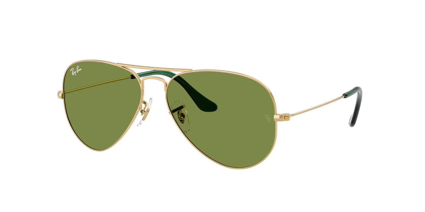 Occhiali da Sole Ray-Ban Aviator RB3025 | montatura oro