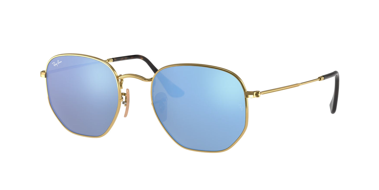 Occhiali da Sole Ray-Ban Hexagonal 3548N | esagonale in metallo sottile