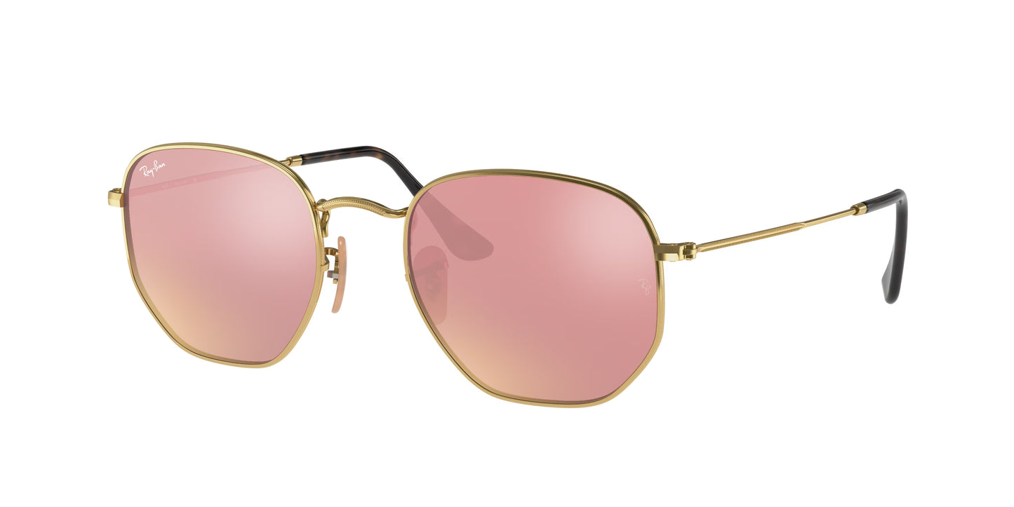 Occhiali da Sole Ray-Ban Hexagonal 3548N | esagonale in metallo sottile