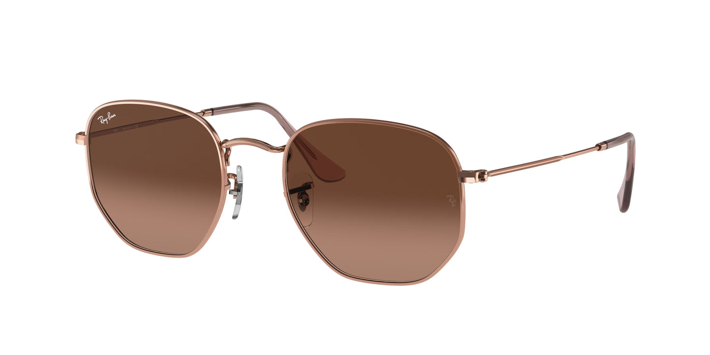 Occhiali da Sole Ray-Ban Hexagonal 3548N | esagonale in metallo sottile