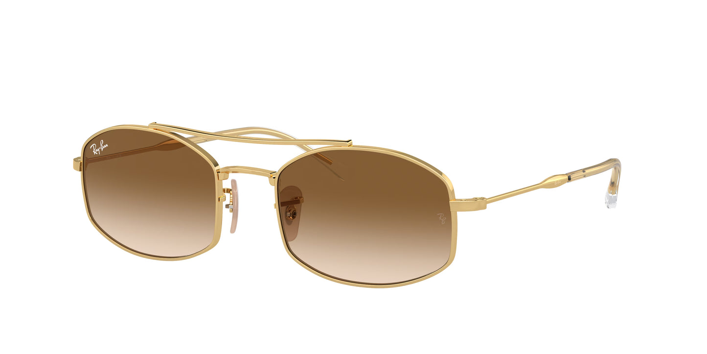 Occhiali da Sole Ray-Ban RB3719 in Metallo con Doppio Ponte