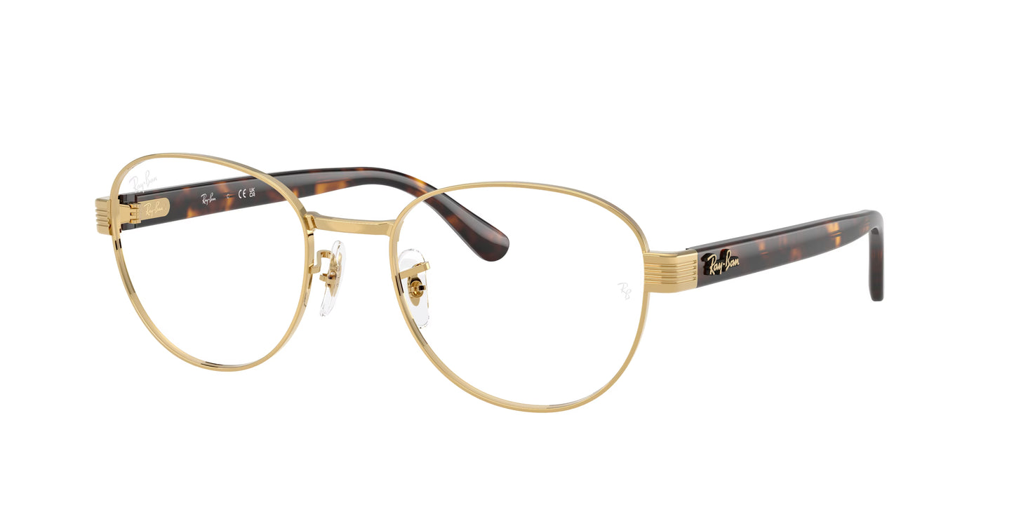 Occhiali da Vista Ray-Ban RX6543 Squadrati in Metallo