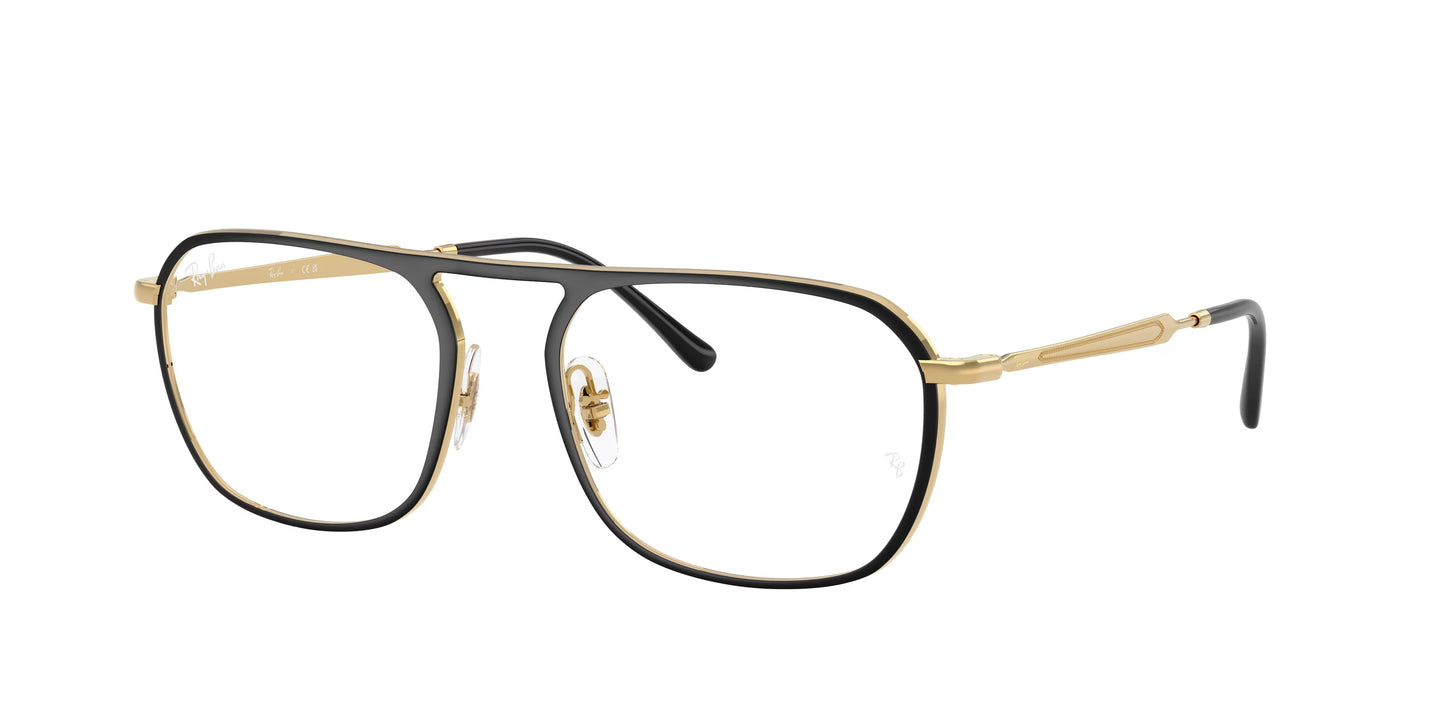 Occhiali da Vista Ray-Ban RX6548 Squadrati in Metallo