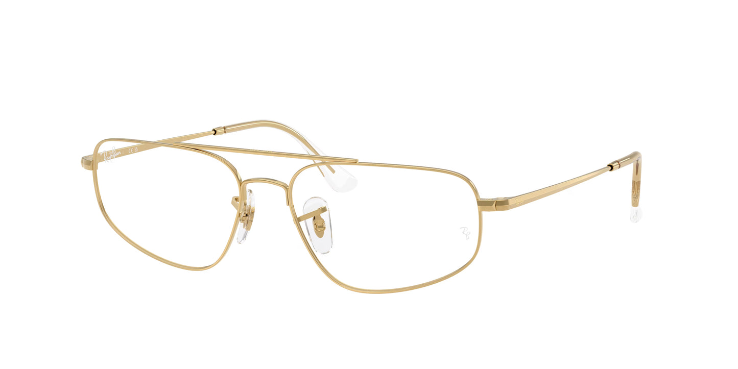 Occhiali da vista Ray-Ban RX6550 – Stile Aviator Geometrico
