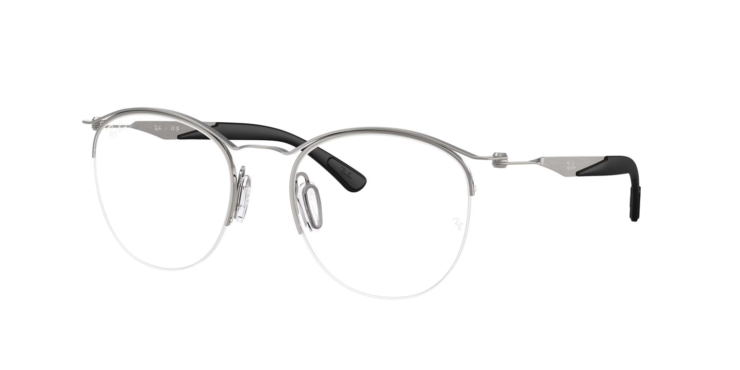 Occhiali da Vista Ray-Ban RX7553 Rotondi in Titanio