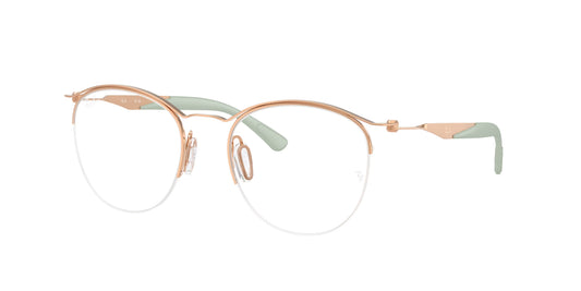 Occhiali da Vista Ray-Ban RX7553 Rotondi in Titanio