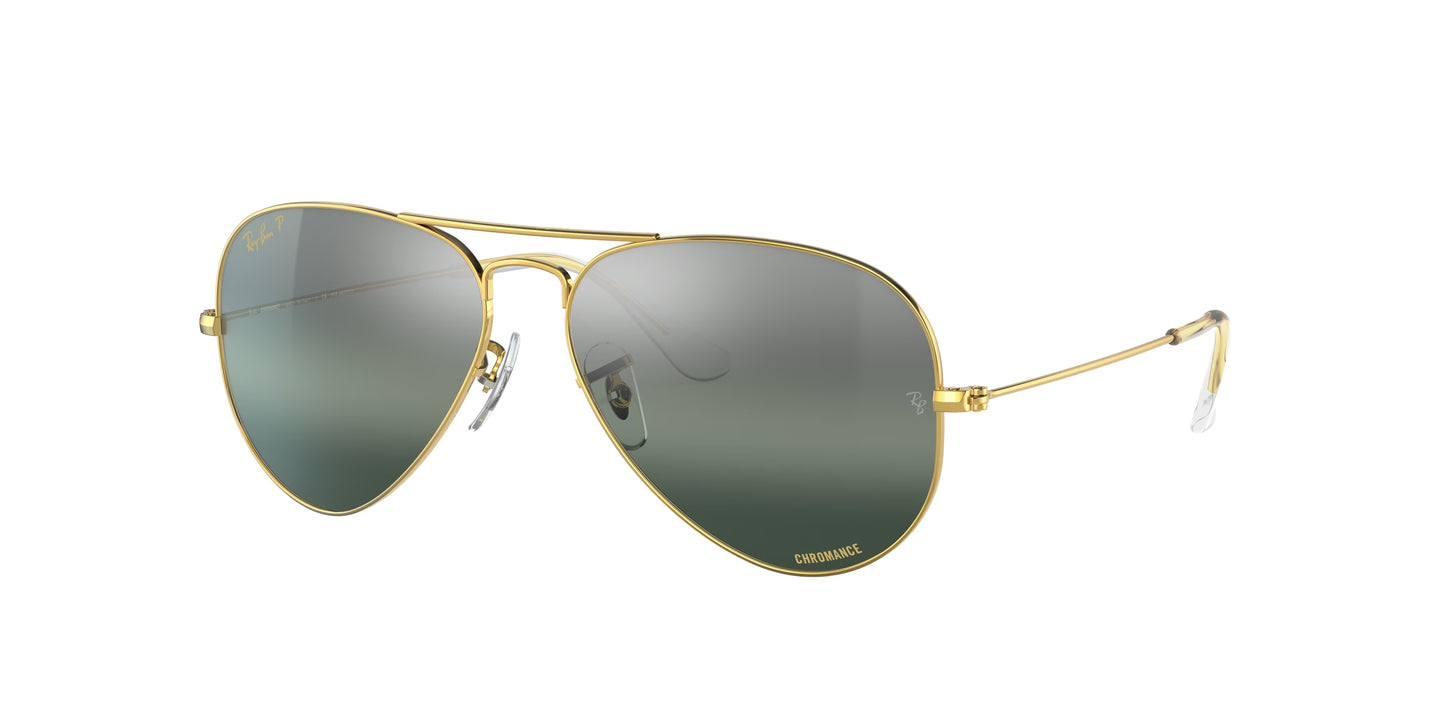 Occhiali da Sole Ray-Ban Aviator RB3025 | montatura oro