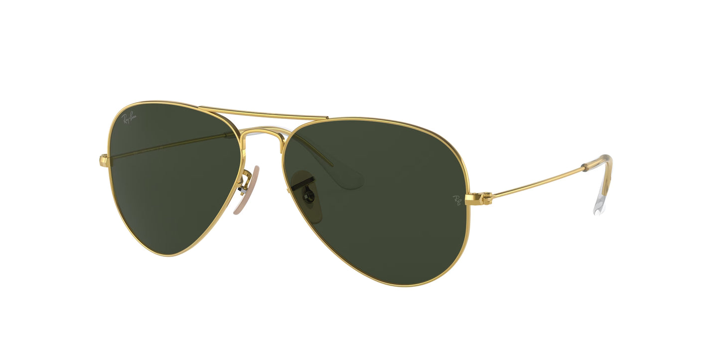 Occhiali da Sole Ray-Ban Aviator RB3025 | montatura oro