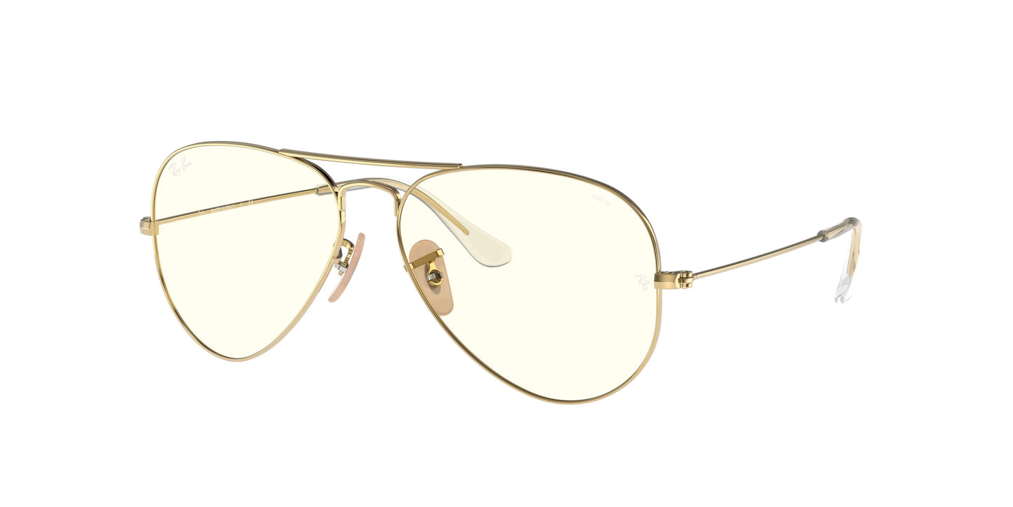 Occhiali da Sole Ray-Ban Aviator RB3025 | montatura oro