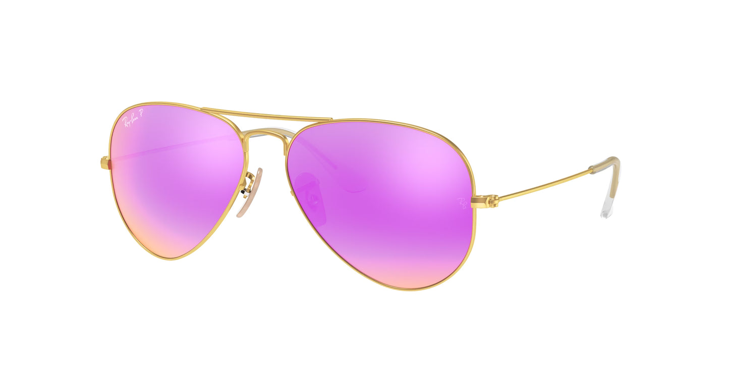 Occhiali da Sole Ray-Ban Aviator RB3025 | montatura oro
