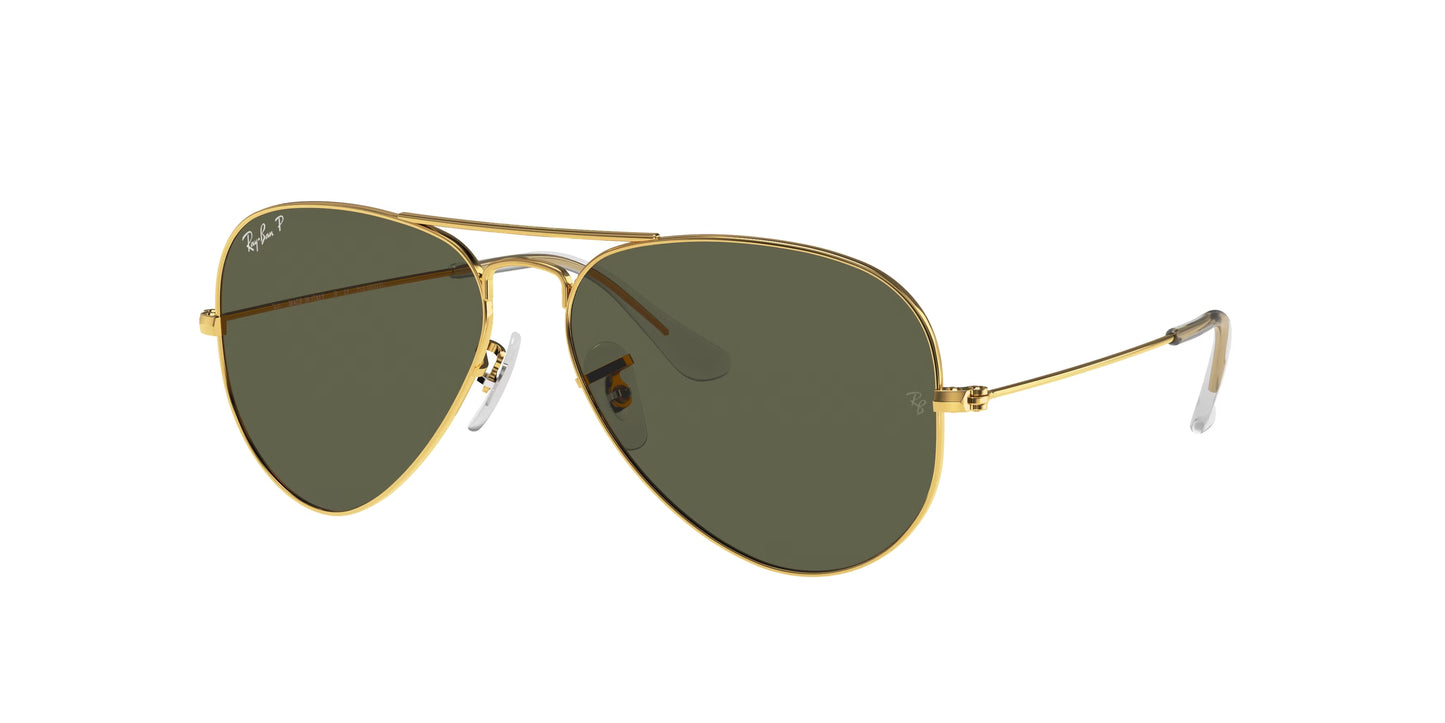 Occhiali da Sole Ray-Ban Aviator RB3025 | montatura oro