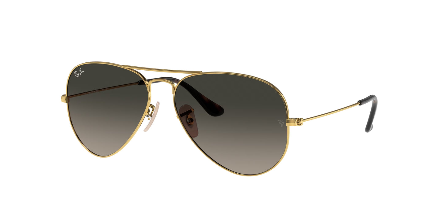 Occhiali da Sole Ray-Ban Aviator RB3025 | montatura oro