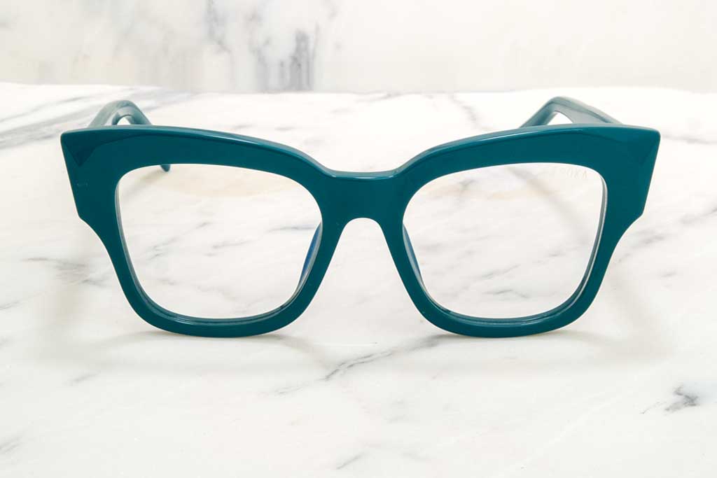 Occhiali da Vista Epoka Birkin Cat Eye in Acetato Bordeaux