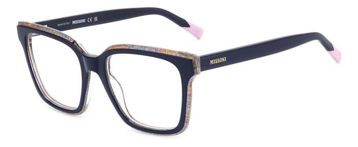 Occhiali da Vista Missoni MIS0244 – Montatura Artigianale con Tessuto Iconico Missoni