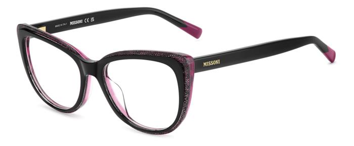 Occhiali da Vista Missoni MIS0245/G – Acetato con Tessuto Iconico, Made in Italy