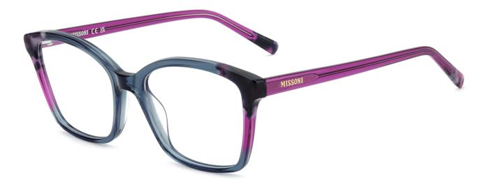 Occhiali da Vista Missoni MIS0252 – Acetato Fantasia e Tinta Unita, Design Femminile Iconico