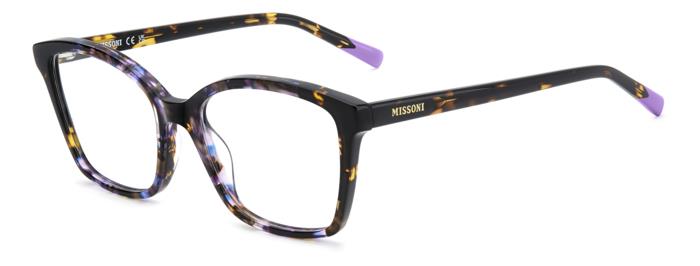Occhiali da Vista Missoni MIS0252 – Acetato Fantasia e Tinta Unita, Design Femminile Iconico