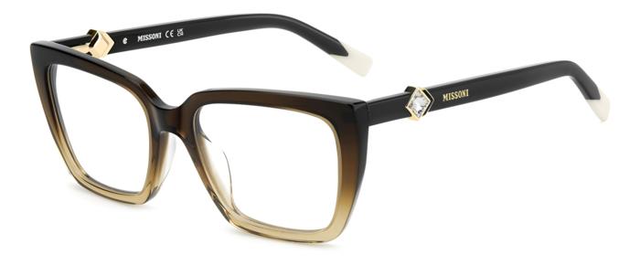 Occhiali da Vista Missoni MIS0254/G – Dettaglio Gioiello e Chevron Iconico