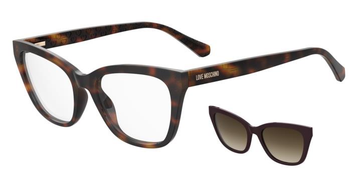 Occhiali da Vista Clip-On Love Moschino MOL071/CS