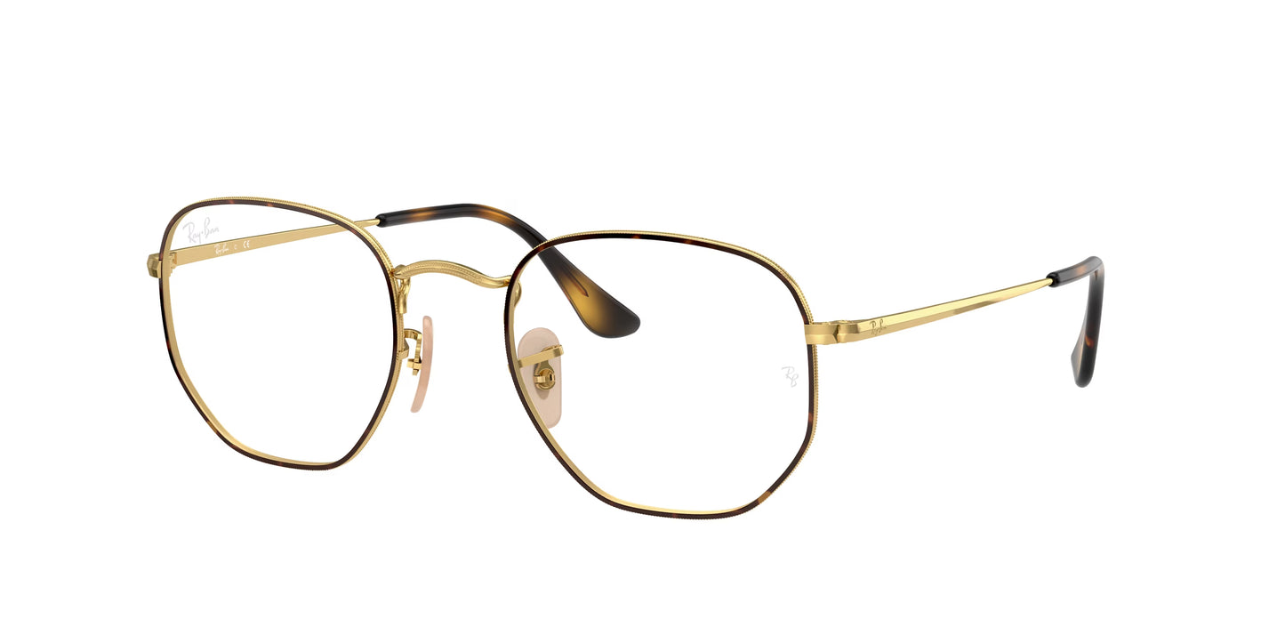 Occhiale da vista Ray-Ban RX6448 Hexagonal – Eleganza geometrica e stile senza tempo