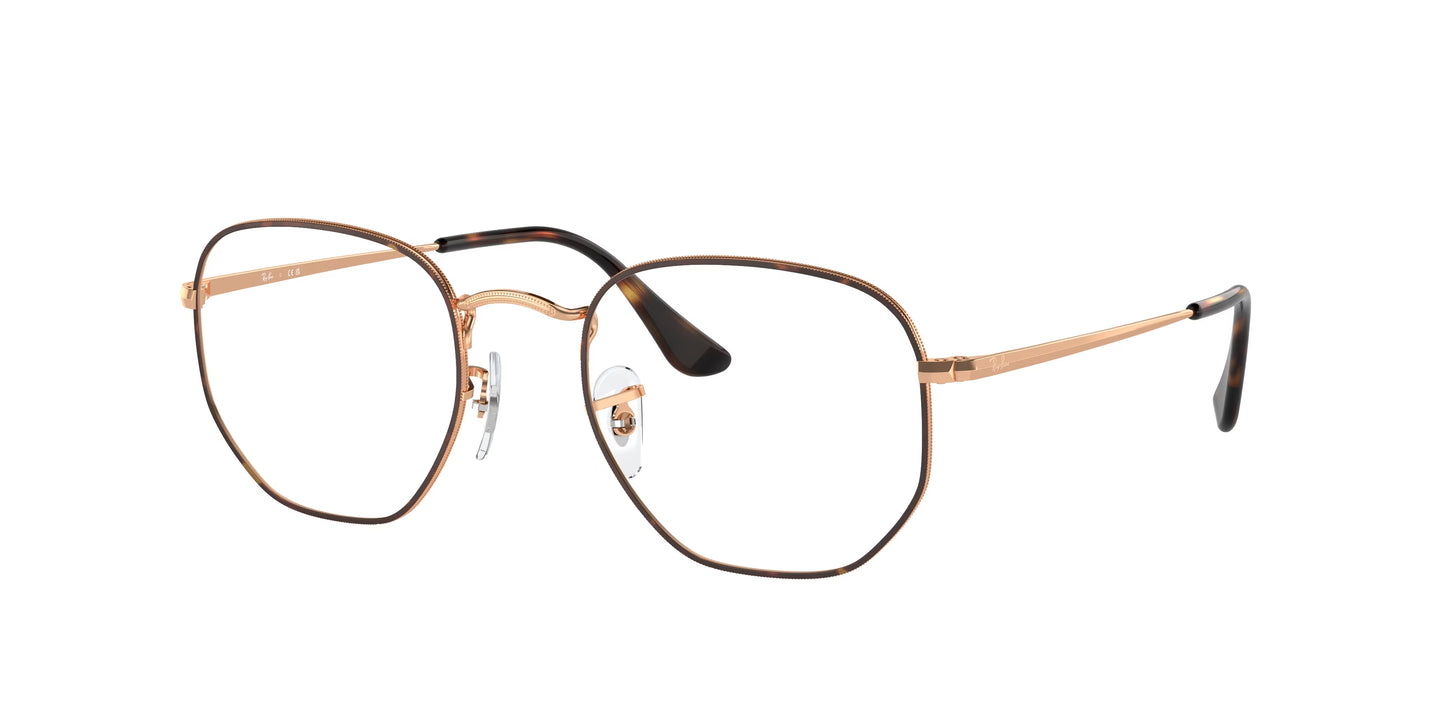 Occhiale da vista Ray-Ban RX6448 Hexagonal – Eleganza geometrica e stile senza tempo