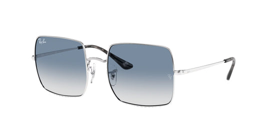 Occhiali da sole Ray-Ban Square RB1971 – Montatura in metallo anni ’70 con lenti in cristallo