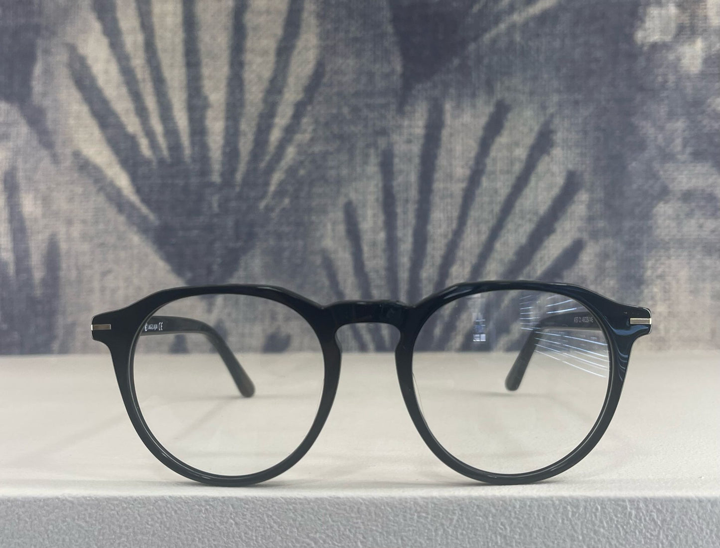 Occhiali da Vista Uomo/Donna A757 | Montatura Tonda in Acetato blu o nera