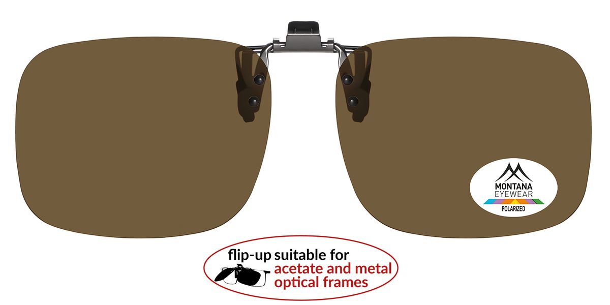 Clip-On con Lenti Polarizzate Flip-Up – Nuova Serie Universale