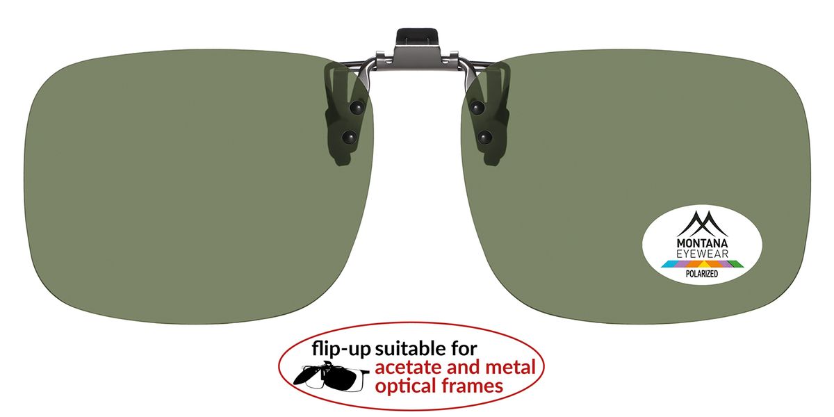Clip-On con Lenti Polarizzate Flip-Up – Nuova Serie Universale