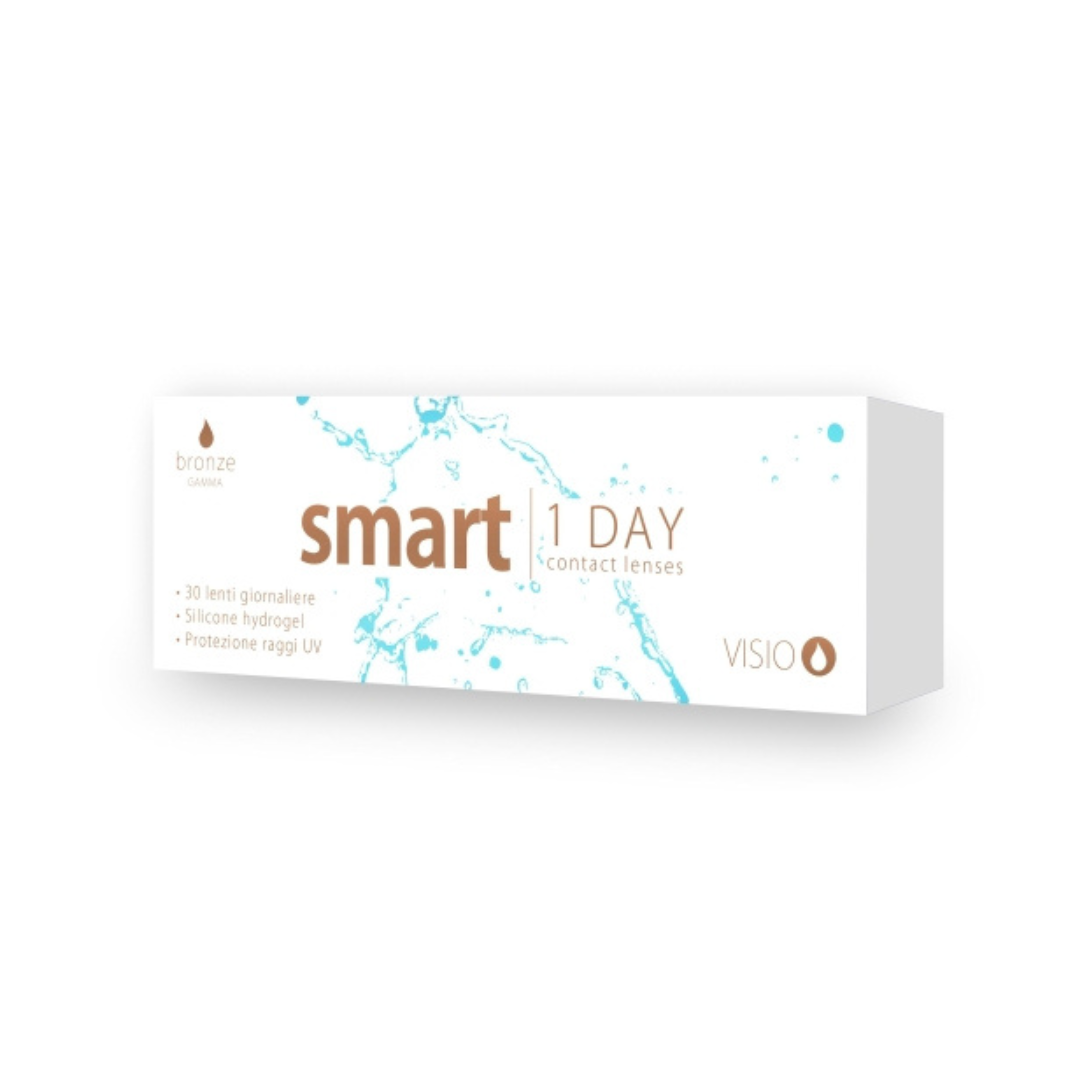 Smart 1 day – Lenti a contatto giornaliere in Silicone Hydrogel ad Alta Traspirabilità
