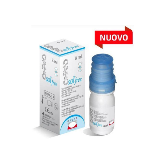 Opto Sol Free – Soluzione Oftalmica Lubrificante e Protettiva 8 ml